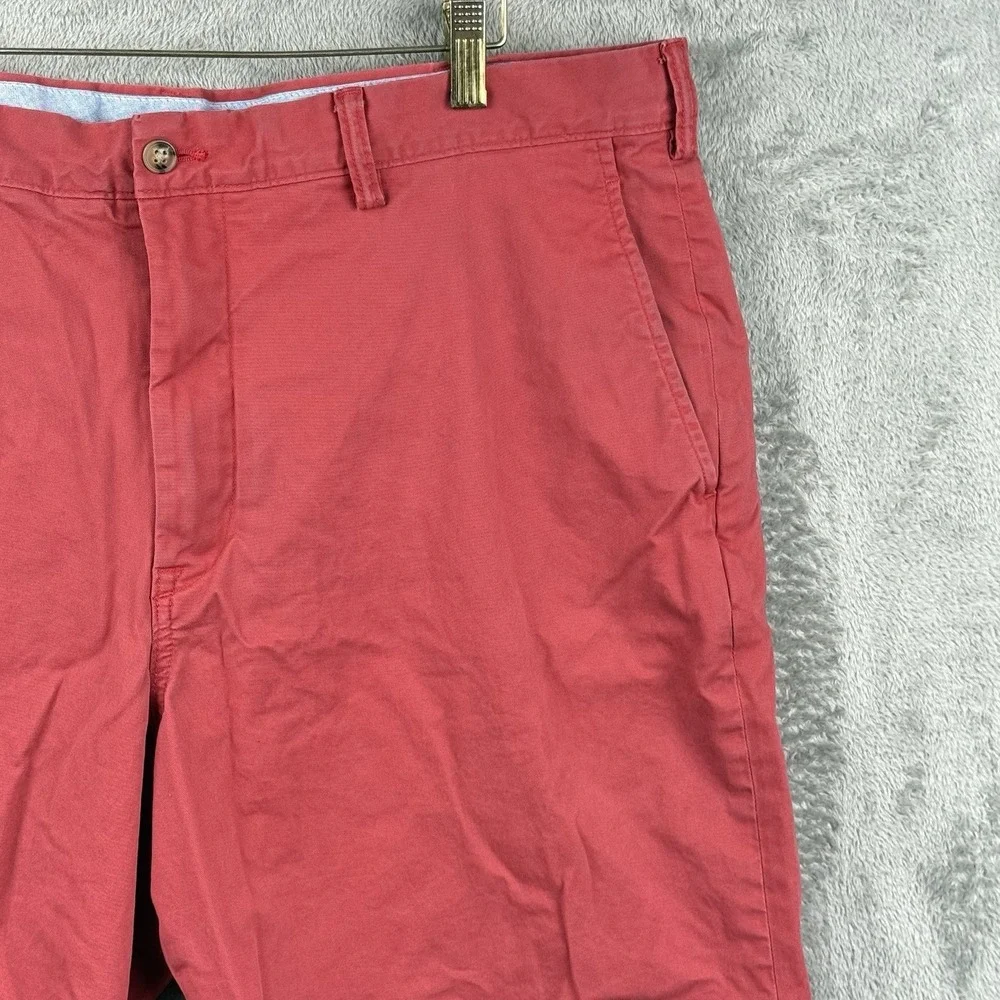 Polo Ralph‎ Lauren Chino Shorts Mens 38 Red Classic Fit 8.5'' Inseam Logo Preppy